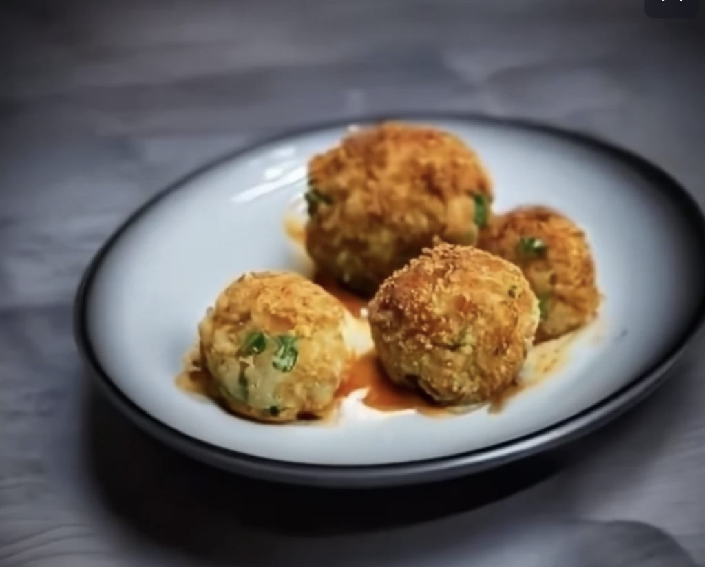 Air Fryer Risotto Balls or Arancini Balls Recipe