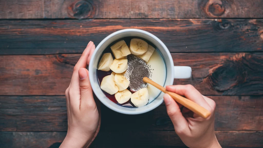 Banana Chia Pudding