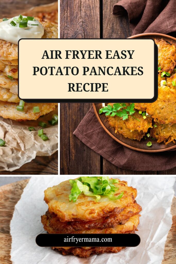 Air Fryer Easy Potato Pancakes Recipe