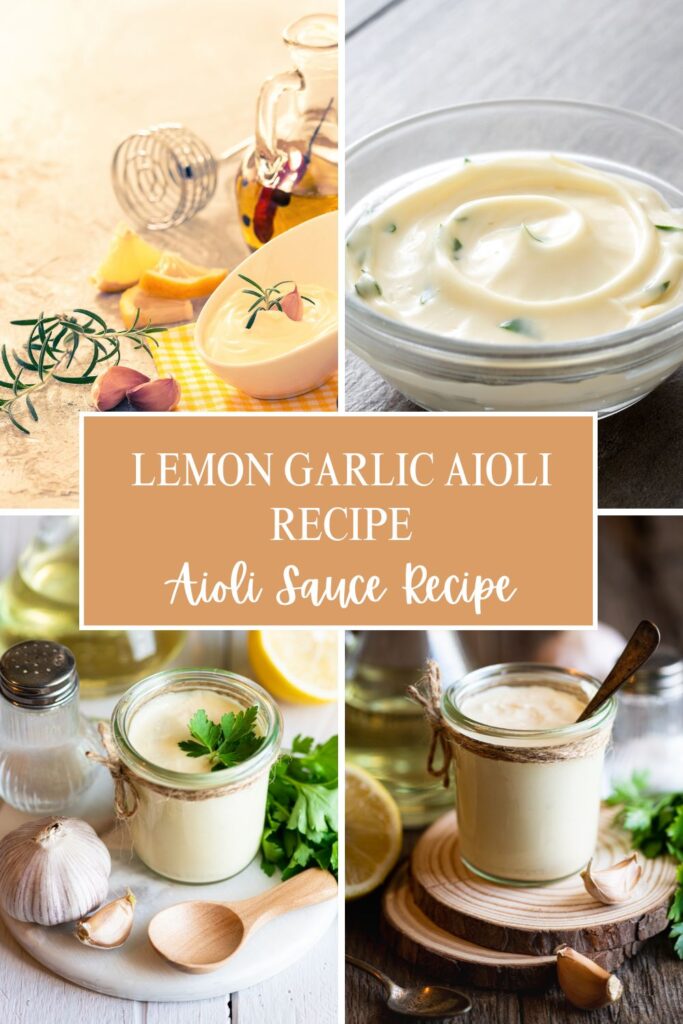 Lemon Garlic Aioli Recipe