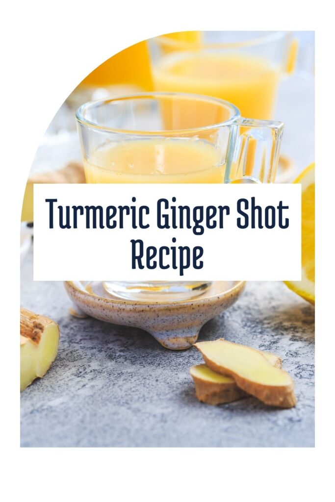 Turmeric Ginger Shot Recipe