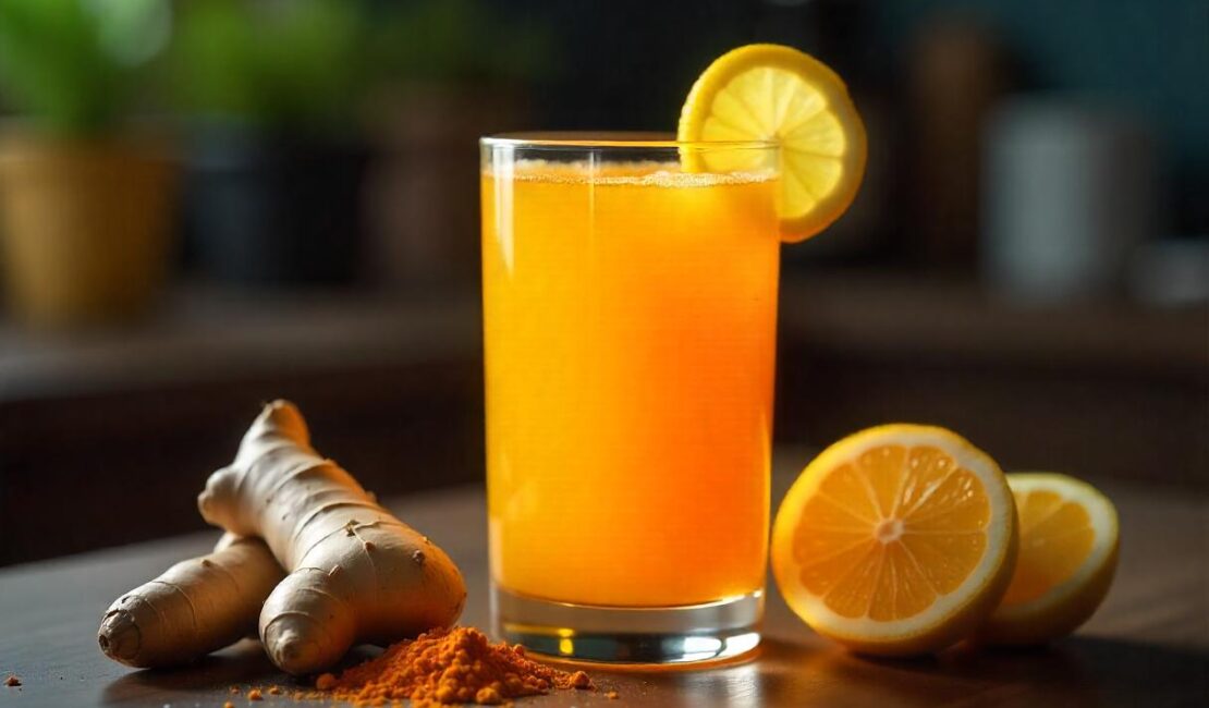 Ginger Turmeric Shot Recipe