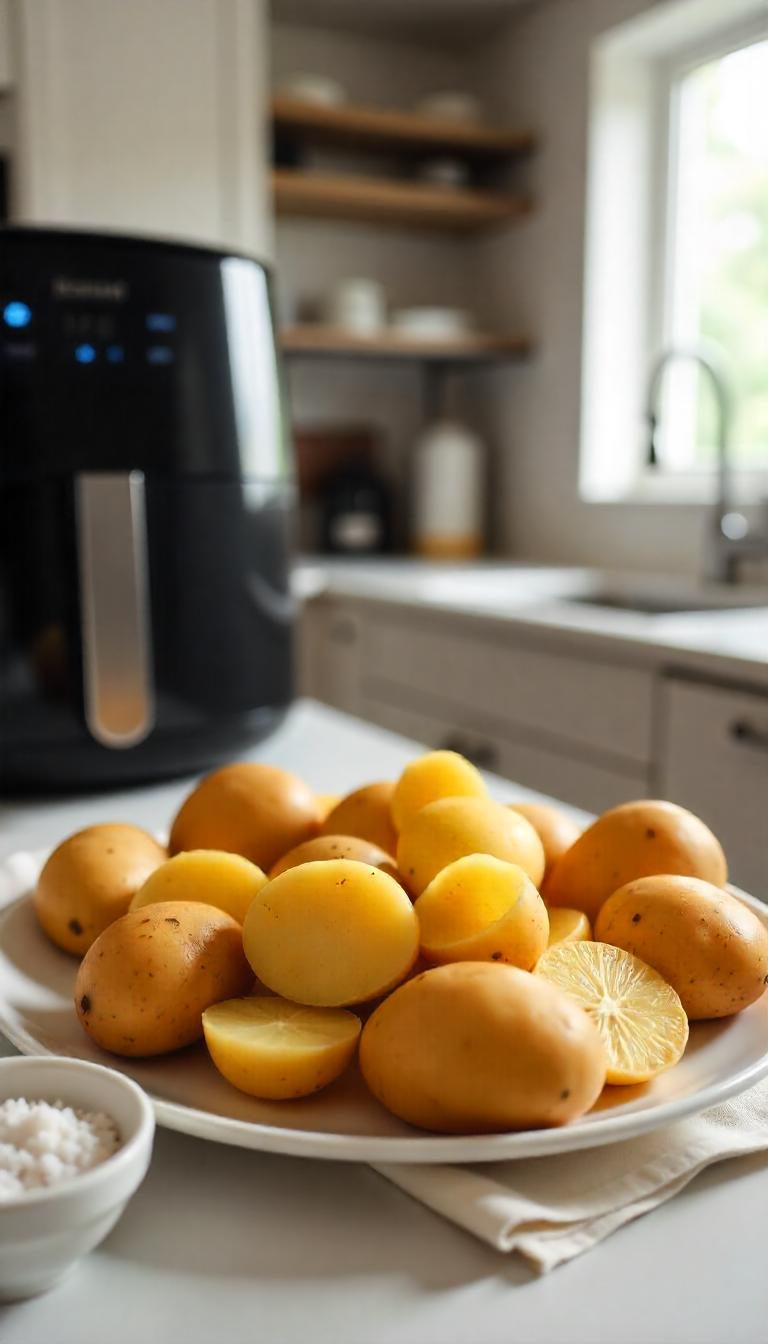 Air Fryer Baked Potatoes Recipe