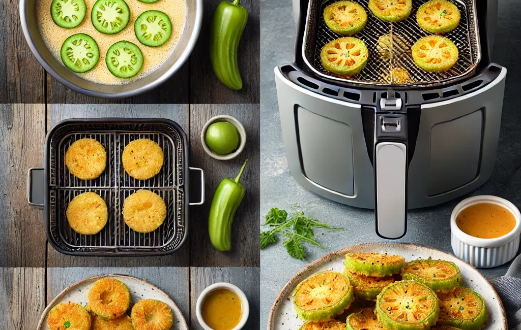 Air Fryer Fried Green Tomatoes Recipe