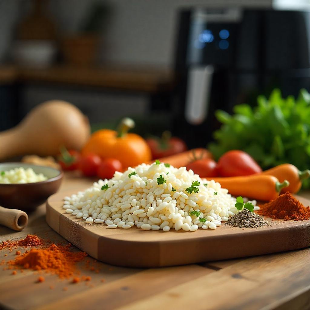 Air Fryer Fried Rice Recipe