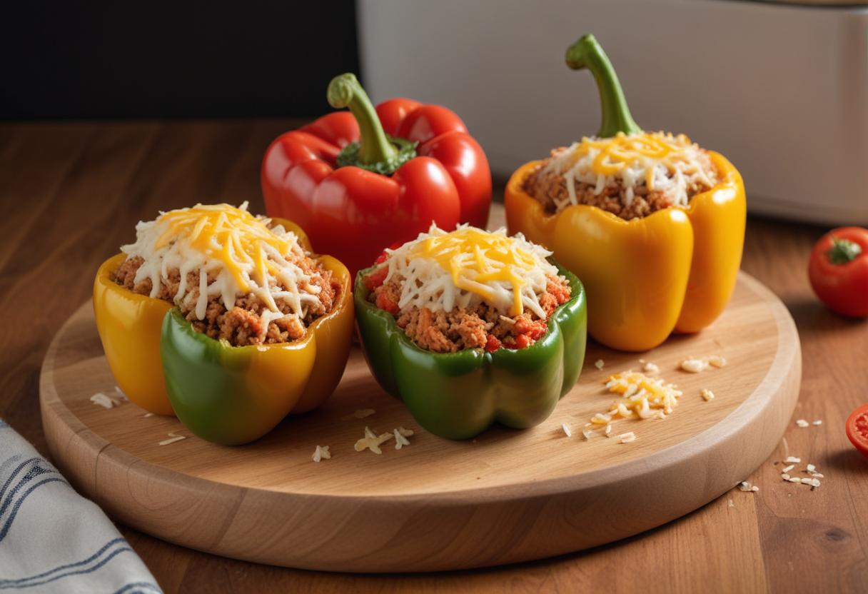 Air Fryer Stuffed Peppers Recipe