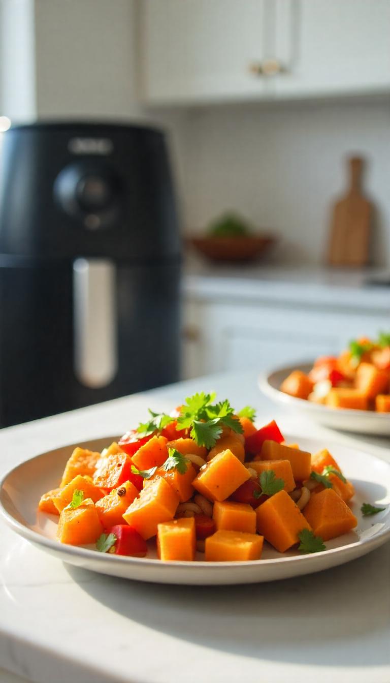 Air Fryer Sweet Potato Hash Recipe