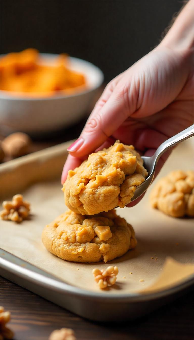 Air Fryer Walnut-Pumpkin Pie Cookies Recipe