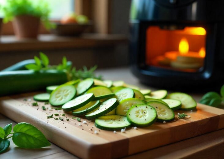 Air Fryer Zucchini Coins Recipe