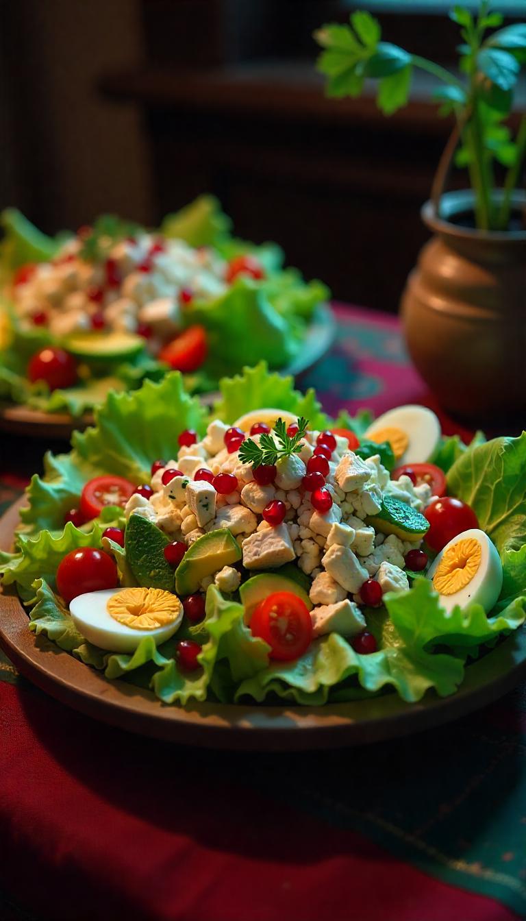 Christmas Cobb Salad Recipe