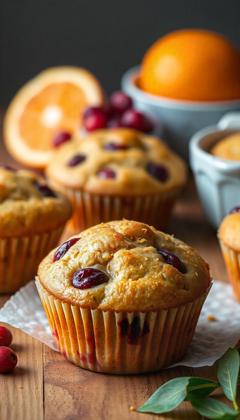 Cranberry Orange Muffins Recipe