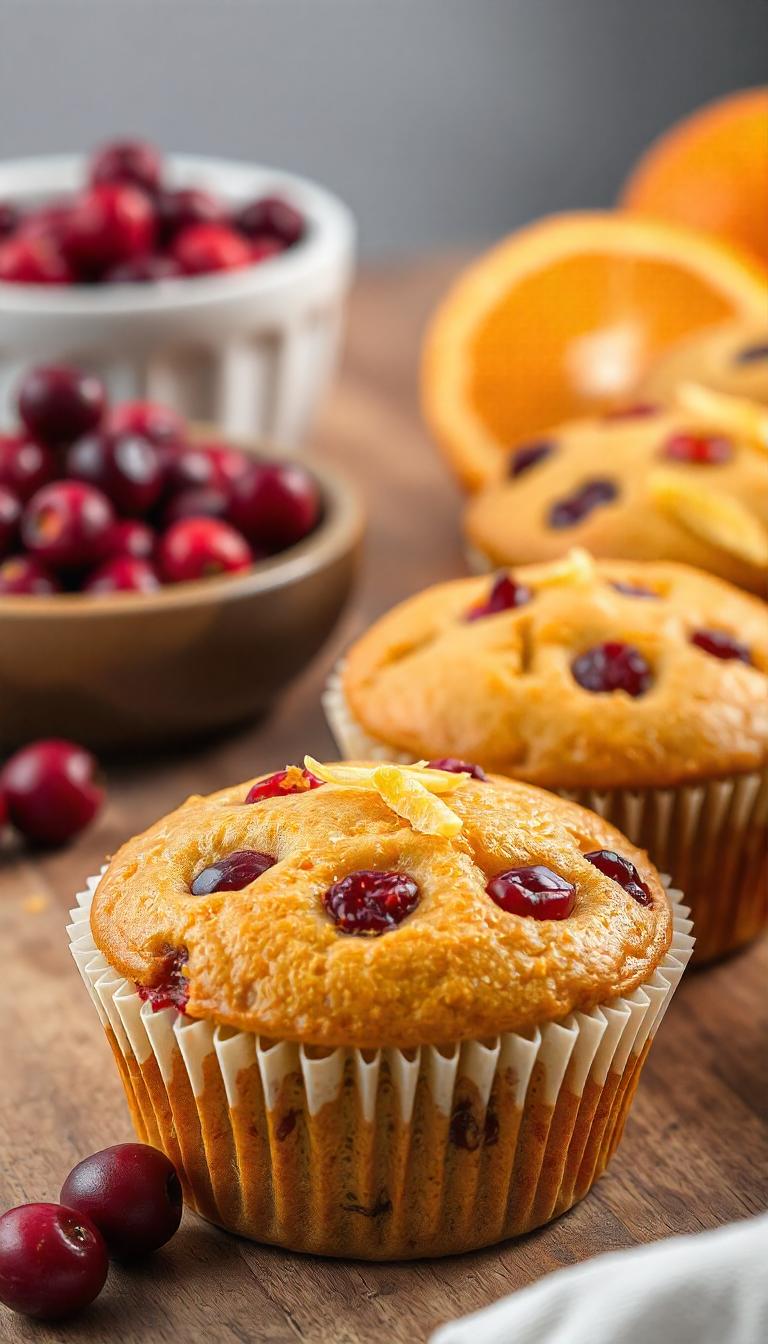 Cranberry Orange Muffins