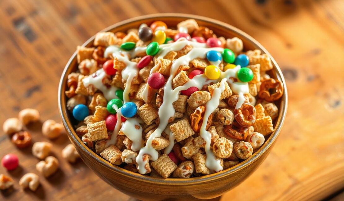 Easy White Chocolate Chex Mix Recipe