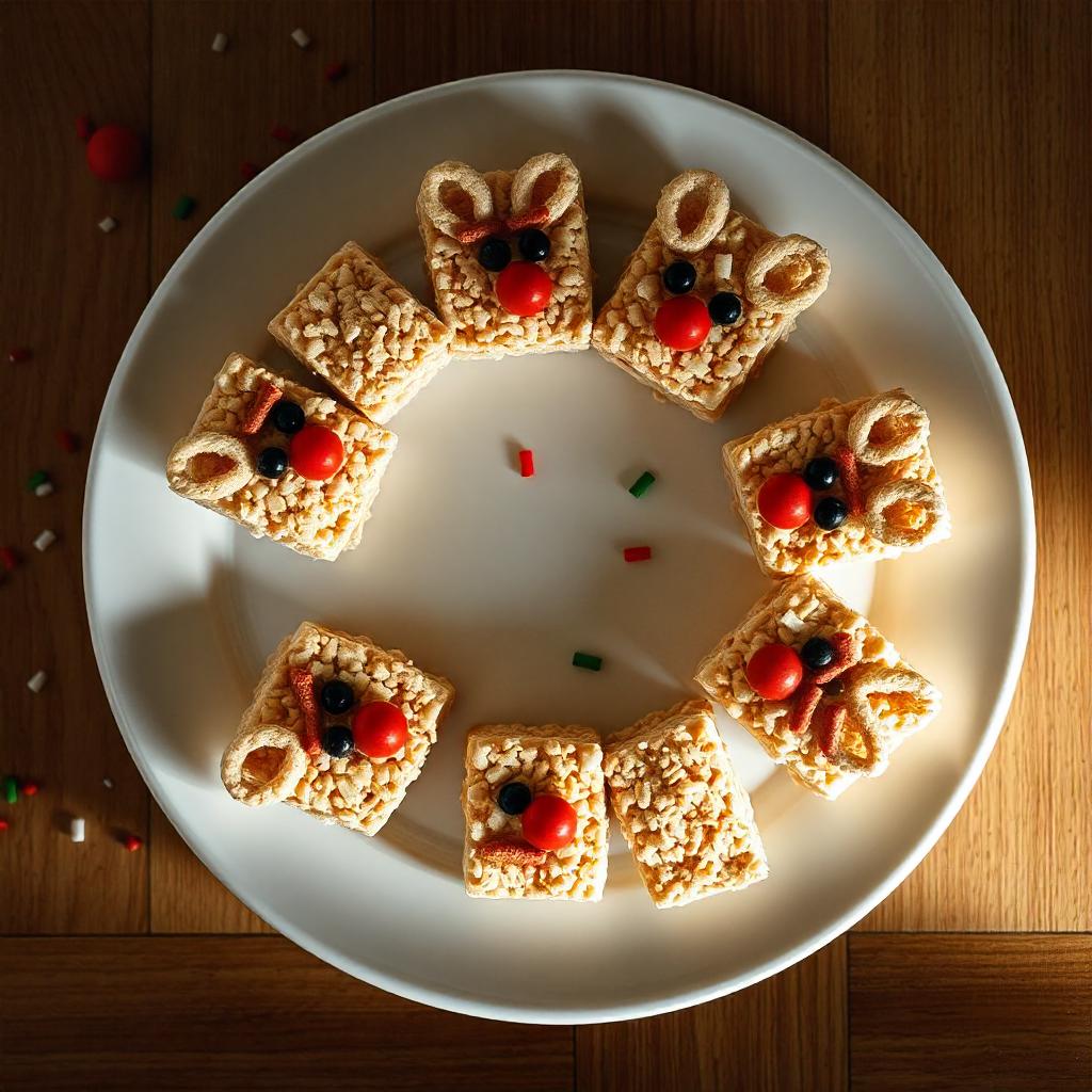 Reindeer Rice Krispie Treats