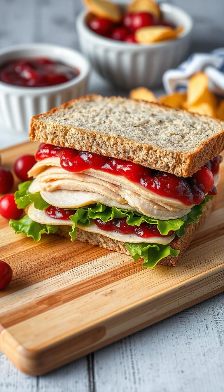 Turkey Cranberry Sandwich Recipe