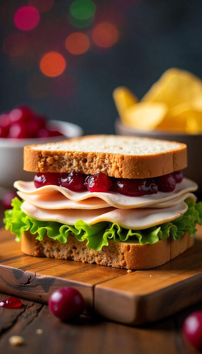 Turkey Cranberry Sandwich