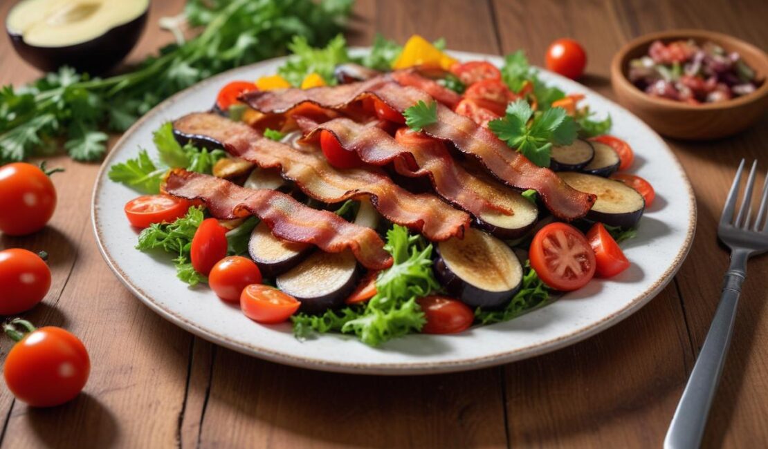 Vegan Air Fryer Bacon