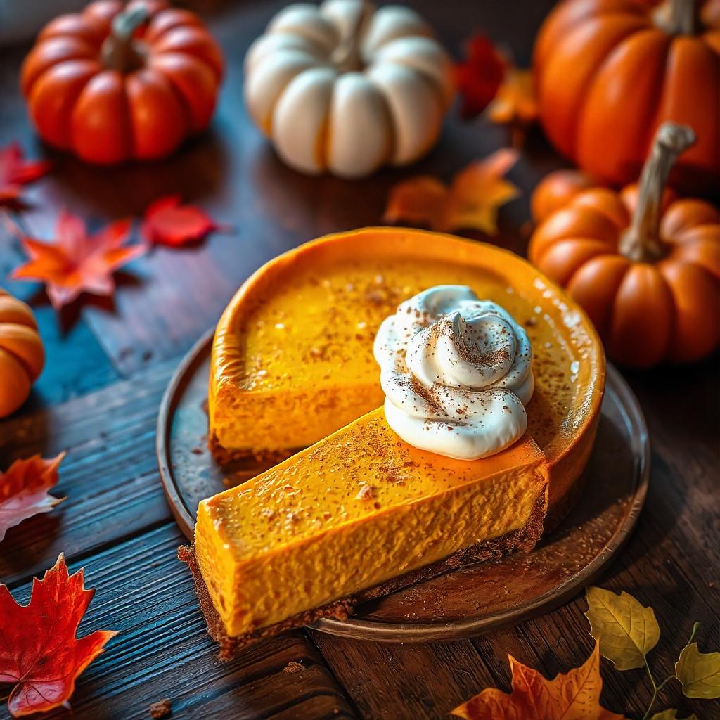 Vegan Pumpkin Cheesecake Recipe