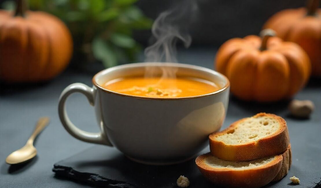 Vegan Pumpkin Soup Shots