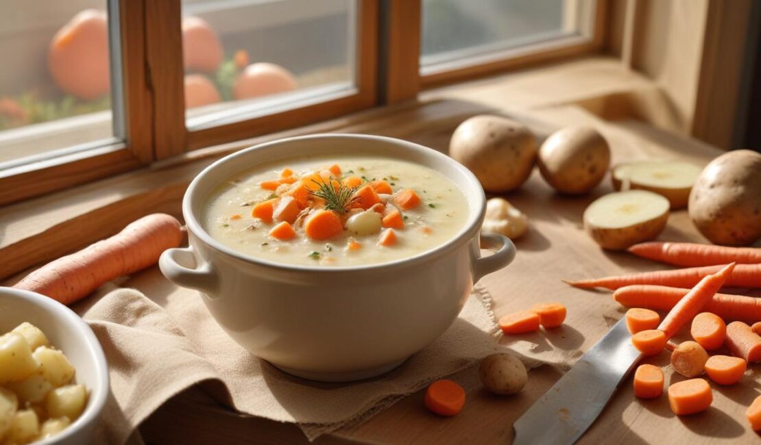 Vegetarian Potato Soup Recipe