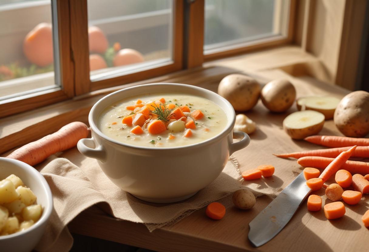 Vegetarian Potato Soup Recipe