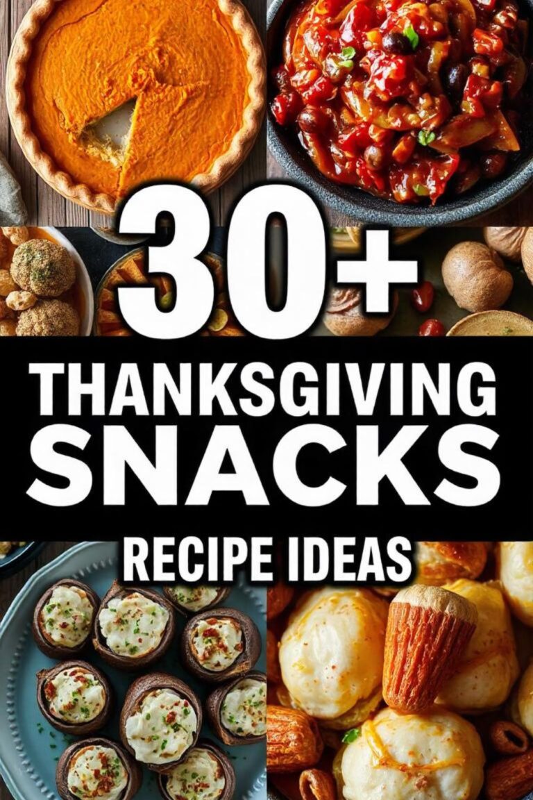 30+ Thanksgiving Snacks Recipe Ideas to Elevate Your Holiday